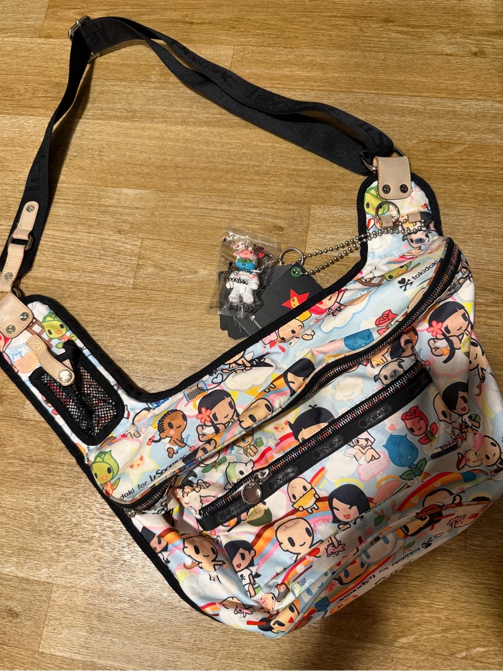 Tokidoki VTG Lepsortsac Crossbody Bag